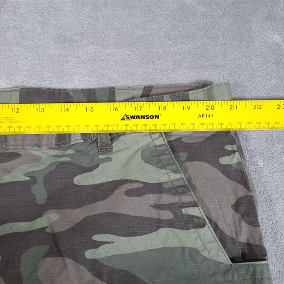 Dickies Shorts Men's 42 Camouflage Green Camo Rip Stop Casual Outdoor Hiking - Picture 4 of 8